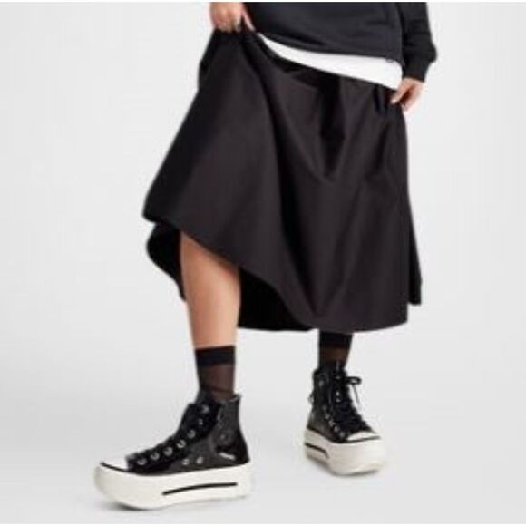 Converse CTAS Lift Double Stack Platform Patent Leather High Top Sneakers NIB - Picture 13 of 14